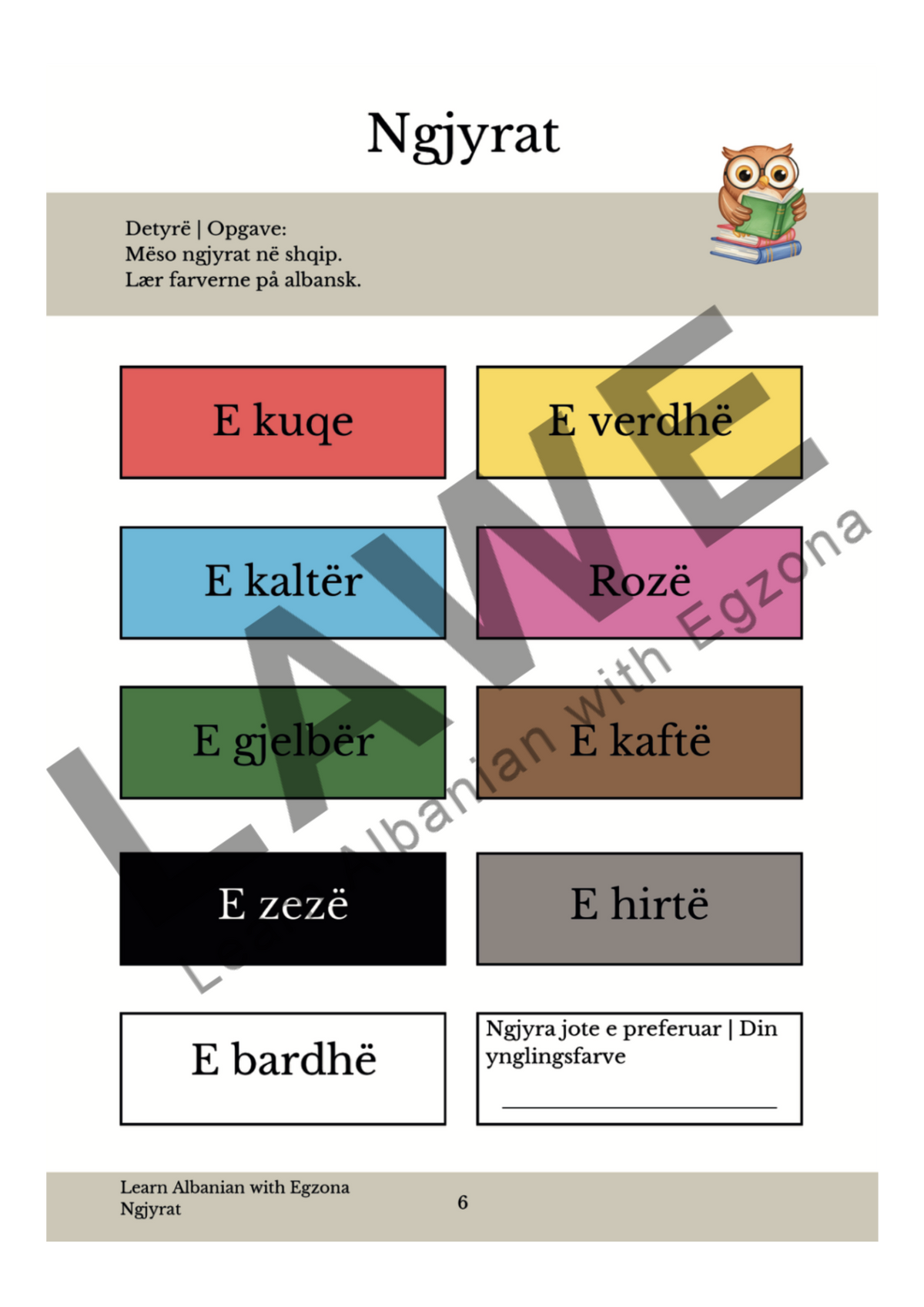 Ngjyrat (DK-AL)